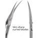 Maluk Medium Professional Cuticle Scissors - Precision Trimming Tool - Buy Online on GoSupps.com