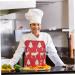 ifundom barber cloth elk baking apron christmas cosplay costume Christmas Kitchen Cooking Aprons christmas party xmas apron santa costume Haircut Apron decorate household Work Cotton linen 68X55X0.5CM - Buy Online on GoSupps.com