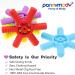 Sensory Chew Stick Toy for Kids with Autism ADHD SPD - Silicone Rudder Teether Chewy for Sensory Motor Aid (Blue) - Buy Online on GoSupps.com