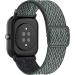 Krudary 3 Pack Adjustable Elastic Band for Amazfit GTS/Bip/Bip S - Soft Stretch Nylon Loop Bracelet Strap Replacement in Black, Green, Grey - Buy Online on GoSupps.com