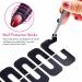 NOLITOY 100 Sheets Nail Polish Protector for Fingers U-shape Tape Polish Guards Nail Arts Peel Off Sticker Cuticle Protectors - Buy Online on GoSupps.com
