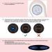 Digital Skin Detector Facial Hydration Tester High Accuracy Integrated Water Oil Sensor Monitor Skin Care Tester Detector Face Care Monitor for Laboratory - Buy Online on GoSupps.com