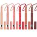 6Pcs Long-lasting Matte Lipstick & Lipliner Set with Built-in Sharpener - Get the Ultimate Makeup Look with Rotating Sharpenable Lip Crayons  Waterproof Velvet Crayon Lipstick Set (2-in-1 Set A)