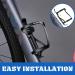 Corki Cycles Bike Bottle Holder - Right & Left Slide-Entry for Racing MTB & E-Bikes - Aluminum Black 2-Pack - Buy Online on GoSupps.com