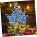 HOMSFOU 12pcs Christmas Imitation Berries Christmas Flower Sprays Artificial Glitter Berry Stem Christmas Berries Picks Christmas Decor Christmas Berry Stems Home Decor Foam Flash Filler Blue 19X5X5CM - Buy Online on GoSupps.com