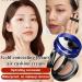 Gold 2 in 1 Cushion Pressed Powder Concealer Liquid Foundation | Onebikiniha Magical Air Cushion (Natural) - Buy Online on GoSupps.com