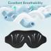 Luxury Sleep Mask - 100% Light Blocking 3D Contoured Eye Mask for Men and Women - Buy Online on GoSupps.com
