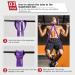 Extra Long Resistance Bands for Strength Training | Fitness Straps for Gymnastics & Yoga - Red Black Purple - Buy Online on GoSupps.com