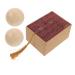 Beavorty 1 set of jade-fitness handball Hand-rotating balls Hand massage balls Jade manual balls baoding stress balls baoding balls spiritually crystal-baoding balls wearable relaxation ball