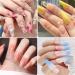 Carehabi Nail Tips - 500 Pack Transparent Acrylic Artificial Nails with Storage Case | 10 Sizes for Nail Studios & DIY Art - Buy Online on GoSupps.com