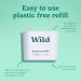 Wild - Natural Refillable Deodorant - Fresh Cotton & Sea Salt Refill Trio Pack - Vegan & Eco-Friendly - Aluminium Free - Long Lasting Protection - 100% Natural Ingredients - 3 Pack of 40g Refills Fresh Cotton & Sea Salt 40 g (Pack of 3) - Buy Online on GoSupps.com