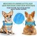 Eyein No-Pull Dog Harness with Leash | Padded & Adjustable for All Breeds | Reflective Design | Soft Dishes for Puppies Small & Large Dogs | Blue-Green XXS - Buy Online on GoSupps.com