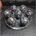 Crystal Rough Natural Gabbro Stone BallSeven Star Array Crystal Sphere Minerals Specimens for Reiki Home Decoration - Buy Online on GoSupps.com