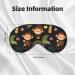 Adjustable Double-Sided Monkeys Swinging from Palms Sleep Mask | Soft Eye Covers for Perfect Shading & Reducing Eye Edema - Buy Online on GoSupps.com