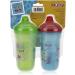 Nuby No-Spill Insulated Hard Spout 9 oz Cup  Colors/Prints May Vary 2 Count (Pack of 1) - Buy Online on GoSupps.com