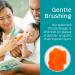 The Brushies Toothbrush for Babies & Toddlers - Orange | Gentle Oral Care for Little Ones | International Shipping Available - Buy Online on GoSupps.com
