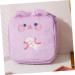 Healeved Plush Storage Bag for Girls - Multifunctional Matt Pad & Tie Bag - Small 18.5x18.5x6.5cm | Perfect Ladies Storage Solution - Buy Online on GoSupps.com
