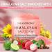Natural Riches Himalayan Salt Exfoliating Body Scrub with Lychee Bergamot Essential Oil and Vitamin C - 12 Oz Moisturizing Deep Cleansing Foot and Body Exfoliator - Buy Online on GoSupps.com