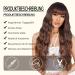 Testar 28 Inch Brown Wigs - Long Curly Synthetic Heat-Resistant Wig for Women | Dark Brown & Light Brown Mixed Ponytail | Perfect for Daily Wear & Cosplay - Buy Online on GoSupps.com