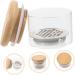 VINTORKY Nail Art Brush Cup Nail Dappen Dish Manicure Nail Dish Acrylic Nail Supplies Nail Dish Cups Nail Cups Nail Dish with Lids Dish for Acrylic Nails Tool Glass Stainless Steel - Buy Online on GoSupps.com