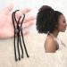 LIFEFUN 5PCS Adjustable Hair Ties for Natural, Thick, Kinky & Curly Hair - Black Headband Set for Women - Buy Online on GoSupps.com