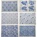 Ceramic Decals Transfer Paper Set - 6Pcs Flower Designs for Pottery & Ceramics - Buy Online on GoSupps.com