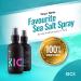 Kick Sea Salt Spray for Gorgeous Beachy Waves - 6.75oz Natural Texturizing Hair Spray - Buy Online on GoSupps.com
