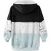 Hanxiulin Women's Long Hooded Fleece Jacket - Plush & Cuddly Winter Coat (5XL Light Blue) - Perfect for Cold Weather - Buy Online on GoSupps.com