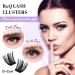 D Curl Cluster and Individual Lash Extensions Kit - 208 PCS 8-16mm Wispy Soft False Lashes - DIY Volume Eyelash Extensions - Comfortable Band - B06+B06 - Buy Online on GoSupps.com