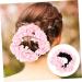 FRCOLOR Hair Headbands 1pc Hair Ribbons Stretch Hair Ring Girls Hair Tie Ponytail Holder Rose Hair Rope Women Hair Tie Seamless Bride Hairpin Hair Ties - Buy Online on GoSupps.com