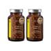 2 Set - Vitamin B complex high -dose vegan - all eight B vitamins & co -factors - 240 capsules (8 months) - Vit B1 B2 B3 B6 B6 B12 Methylcobalamin Biotin & folic acid Myo -Inositol & Cholin