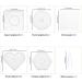 Dedoot Perler Bead Pegboards Set - 18 Pieces 5mm Clear Plastic Design Boards for Kids DIY Craft - Includes 10 Boards, 6 Ironing Paper, and 2 Beads Tweezers - Buy Online on GoSupps.com