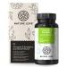 Vitamin B complex from buckwheat - 60 capsules - natural B vitamins - highly dose: 120% of daily needs on vitamin B1 B2 B3 B5 B6 B7 (Biotin) B9 (folic acid) and B12 - vegan laboratory test