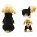 Lifewheel Dog Coat & Cat Sweater - Warm Winter Hoodie for Small Dogs - Stylish Pet Clothing (Black Size S) - Buy Online on GoSupps.com