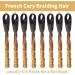Ainimiu French Curly Braiding Hair 22 Inch 8 Packs - Pre Stretched Bouncy Braiding Hair- Loose Wavy Braiding Hair Synthetic Hair Extensions for Black Women 22 Inch(pack of 8) 1B/30/27 - Buy Online on GoSupps.com