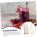 Healeeved 12-Piece Scraper Set for Cosmetic Bottles | Mini Spatula & Jam Scraper | Perfect Kitchen Tool for Desserts & Scraping - Buy Online on GoSupps.com