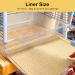 30PC S & X Gravel Paper for Bird Cage - 38.1 x 24.1 cm Inserts for Hygiene & Bird Health - Buy Online on GoSupps.com