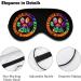 Tie Dye Animal Paw Print Sleep Mask | Adjustable Blindfold for Sleeping | Blocks Light for Night Travel | Men Women - Buy Online on GoSupps.com
