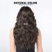 HAIRCUBE Long Brown Wavy Wig for Women | Synthetic Hair Wig with Bangs | Everyday Style & Comfort - Buy Online on GoSupps.com