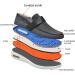 LuVlc Men's Diabetic Orthopedic Slip-on Shoes - Adjustable Closure, Wide Width Walking Sneakers for Edema, Plantar Fasciitis, Bunions, Arthritis - Blue, Size 40 - Buy Online on GoSupps.com