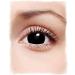 Horror-Shop Soft Black Mini-Sclera 6-Month Contact Lenses for Witches & Demons