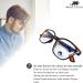 New Model Brown Reading Glasses with Blue Light Filters | Unisex +1.00 | Perfect for Gaming Computers and Reducing Eye Fatigue - Buy Online on GoSupps.com