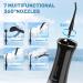 Sejoy Cordless Water Flosser Oral Irrigator - 5 Modes, 7 Jet Tips, USB Rechargeable, IPX7 Waterproof - Dental Teeth Cleaner for Travel/Home Use - Buy Online on GoSupps.com