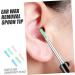 Anneome 15pcs Replaceable Ear Wax Removal Sleeves Soft Ear Cleaning Tool Covers for Adults Boy Girl Compatible with Various Fun Colors Blue Green Pink - Buy Online on GoSupps.com