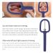 ANGGREK U-Shaped Tongue Tip Trainer - Improve Speech & Mouth Muscle Strength (Blue) | International Shipping Available - Buy Online on GoSupps.com