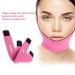 Face Slimming Bandage Belt for Double Chin Reduction - Pink - Buy Online on GoSupps.com