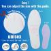 Buy Japanese Traditional Washi Deodorant Insoles - Disposable Sweat Absorbent Pack of 5 Pairs | Made in Japan - Buy Online on GoSupps.com