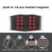 Heating Lower Back Brace - Cordless Pain Relief Support Belt for Men & Women | Adjustable Heated Waist Wrap for Herniated Disc Scoliosis Sciatica - Gray - Buy Online on GoSupps.com