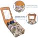 Buy Bunny Rabbit Leather Lipstick Case - Mini Lip Gloss Organizer with Mirror | Daisy D707p1ttok - International Shipping Available - Buy Online on GoSupps.com
