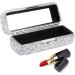 Crystal Lipstick Case Holder with Mirror - Rhinestone Lipstick Organizer - Buy Online on GoSupps.com